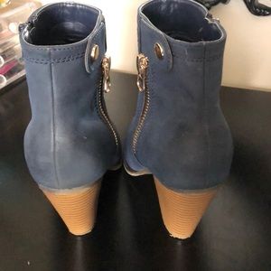 Navy booties!